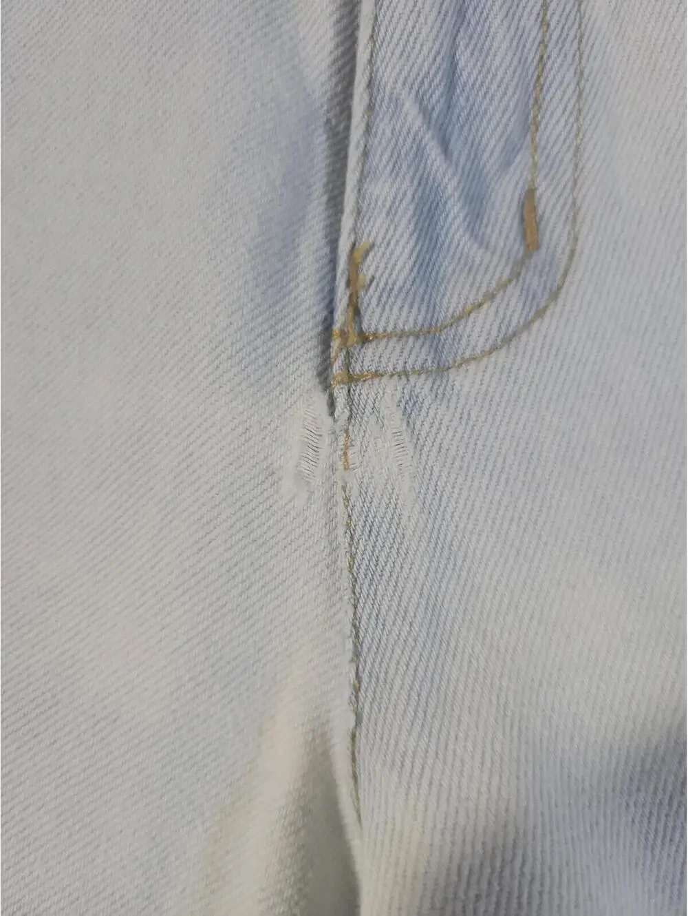 Light Wash Denim Shorts
